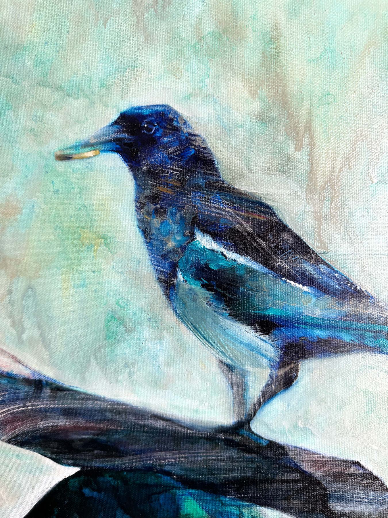 Self-Portrait with a Magpie — view 3 of 6