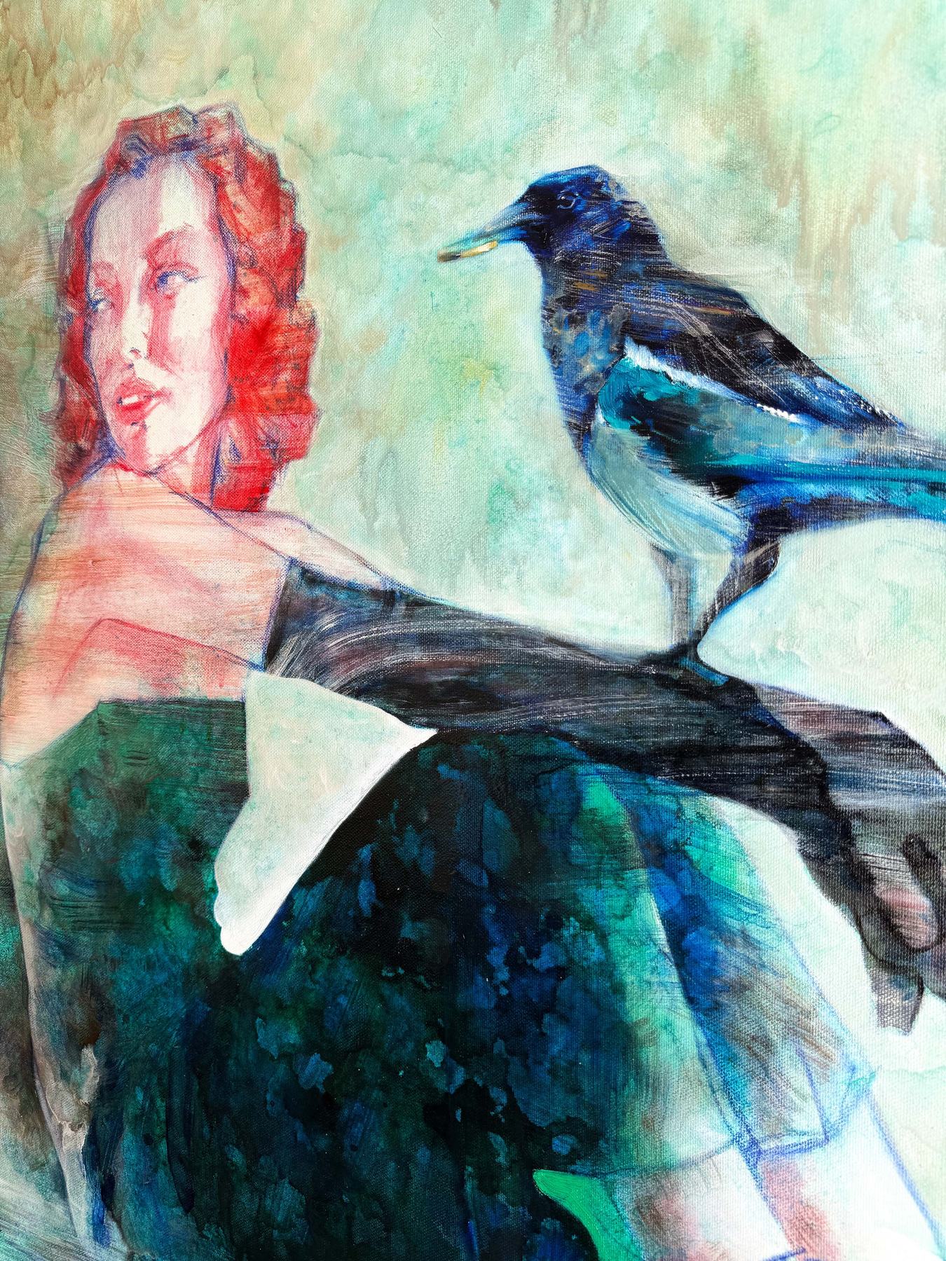 Self-Portrait with a Magpie — view 4 of 6